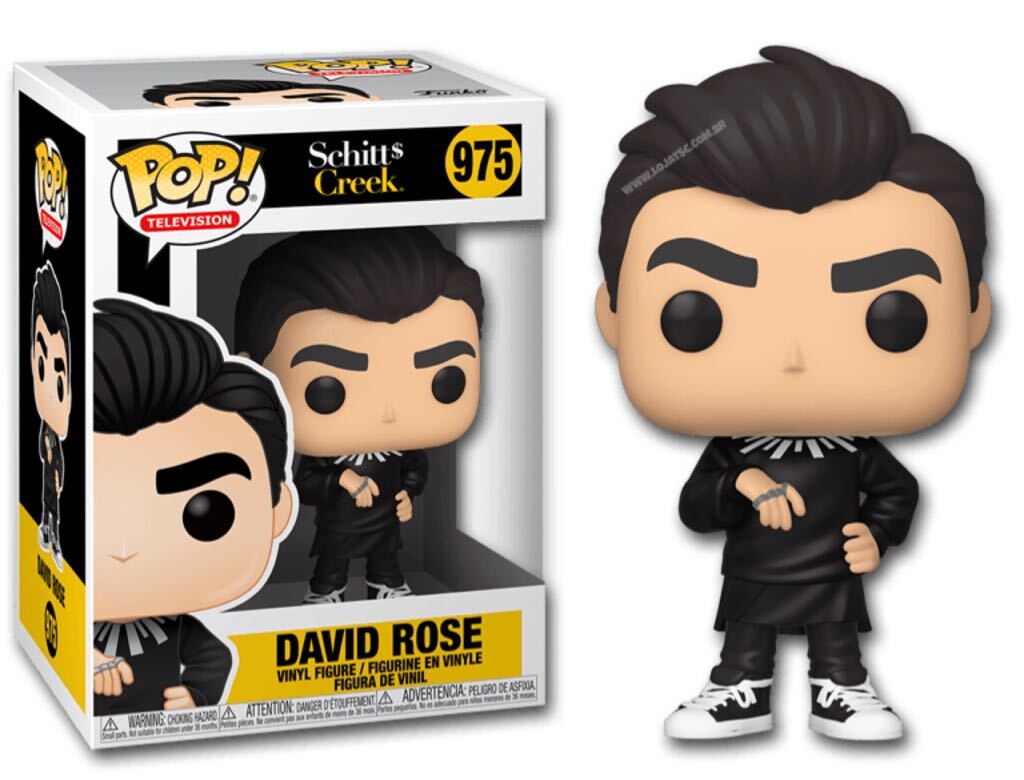 בובת פופ טלוויזיה: שיט'ס קריק דייוויד רוז Funko Pop! Television: Schitt's Creek David Rose #975