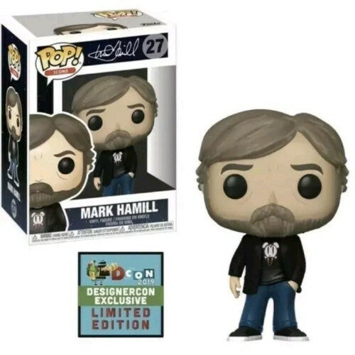 בובת פופ אייקונים: מארק המיל Funko POP! Icons: Mark Hamill #27 DesignerCon Exclusive Limited Edition