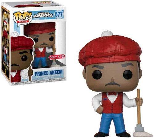 בובת פופ סרטים: מגלה את אמריקה הנסיך אקים Funko POP! Movies: Coming to America Prince Akeem #577 (Target Exclusive)