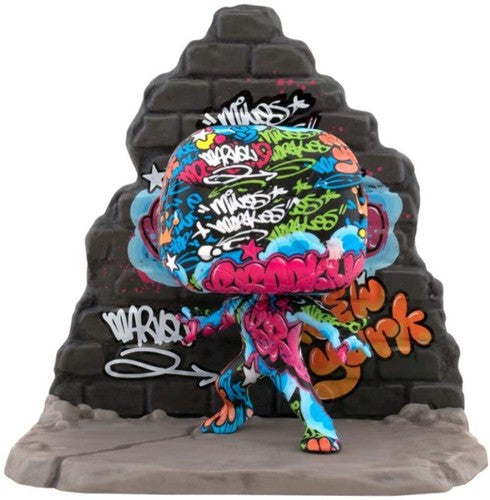 בובת פופ מארוול: מיילס מוראלס Funko POP! Marvel: Street Art Collection Deluxe Miles Morales #686 Funko Exclusive 2020 Fall Convention Limited Edition