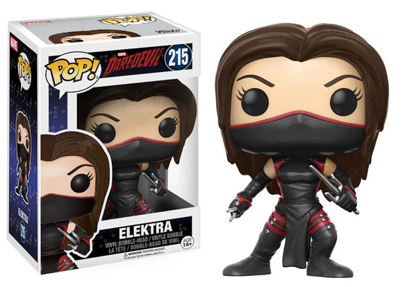 בובת פופ מארוול: דרדוויל אלקטרה Funko POP! Marvel: Daredevil Elektra #215