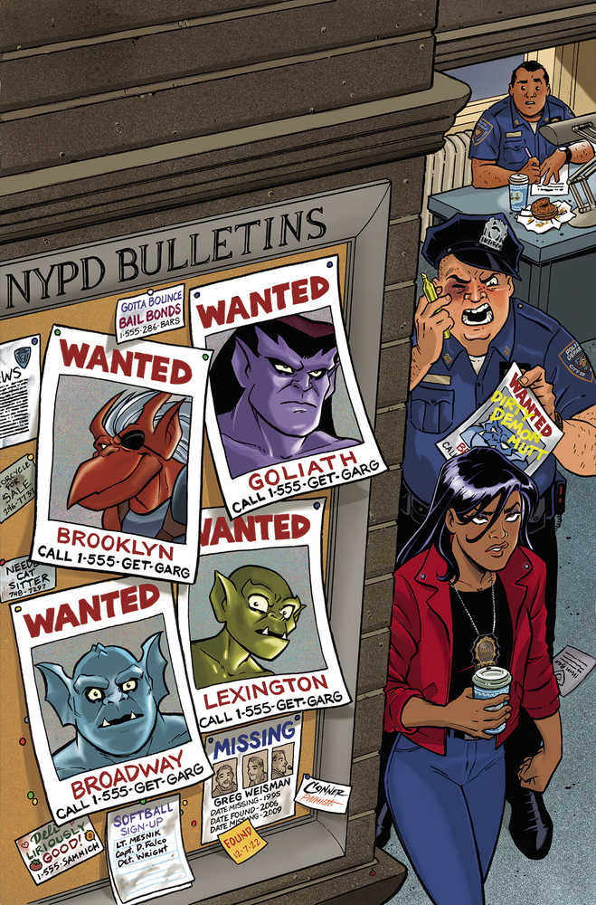 Gargoyles #4 Cover S Conner Limited Virgin