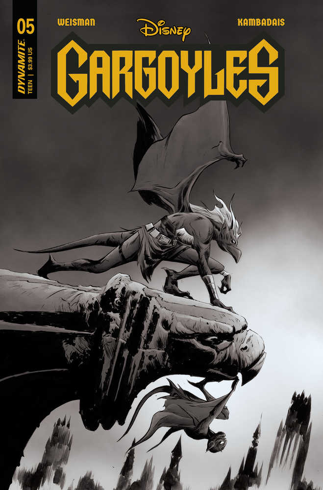 Gargoyles #5 Cover Y 10 Copy Foc Variant Edition Lee Line Art