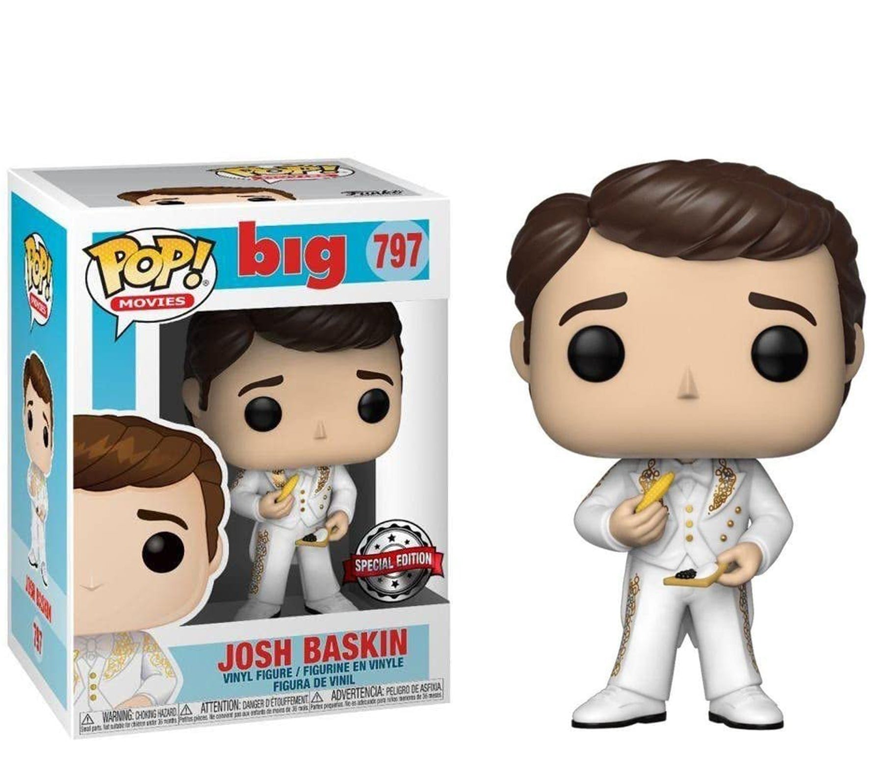 בובת פופ סרטים: ביג ג'וש בסקין FUNKO POP! MOVIES: BIG JOSH BASKIN #797 SPECIAL EDITION