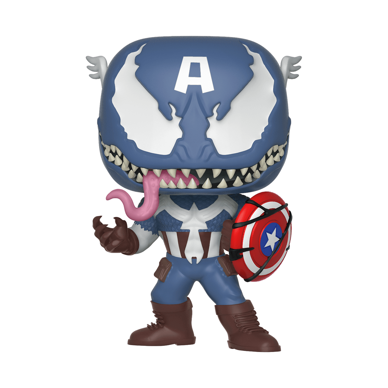 בובת פופ מארוול: ונומייזד קפטן אמריקה Funko POP! Marvel: Venom Series Venomized Captain America #364