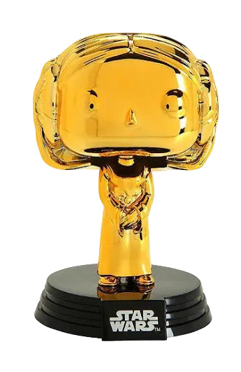 בובת פופ מלחמת הכוכבים: הנסיכה ליאה Funko POP! Star Wars: Princess Leia #295 2019 Galactic Convention Exclusive