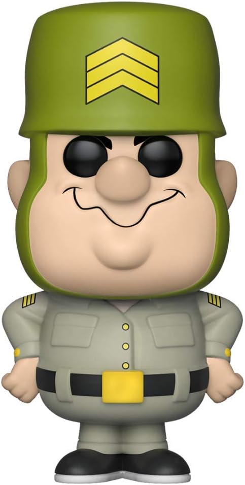 בובת פופ אנימציה: מרוצים מטורפים סמל בלאסט Funko POP! Animation: Wacky Races Sergeant Blast #600 Summer Convention 2019 Exclusive