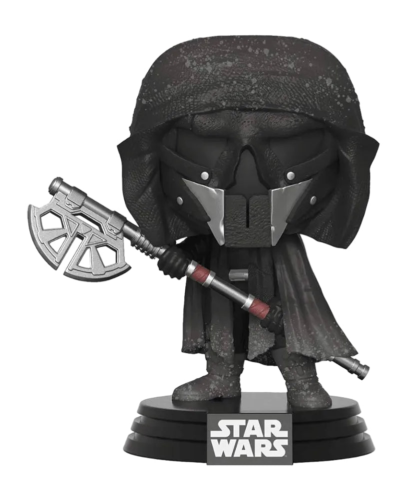 בובת פופ מלחמת הכוכבים: אביר רן עם גרזן ארוך Funko POP! Star Wars: Knight of Ren (Long Axe) #325 Smuggler's Bounty Exclusive