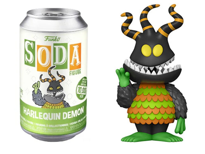 סודה פופ הסיוט שלפני חג המולד: שד הרלקין Funko Soda POP! Tim Burton’s The Nightmare Before Christmas: Harlequin Demon