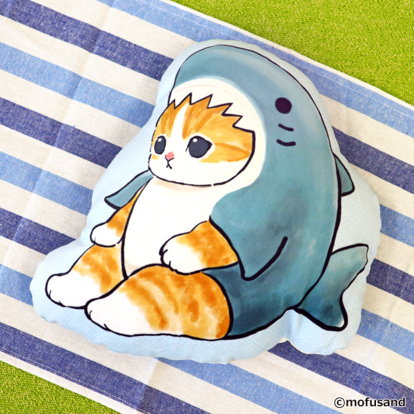מופוסנד כרית קטיפה חתול כריש (Shark Nyan)