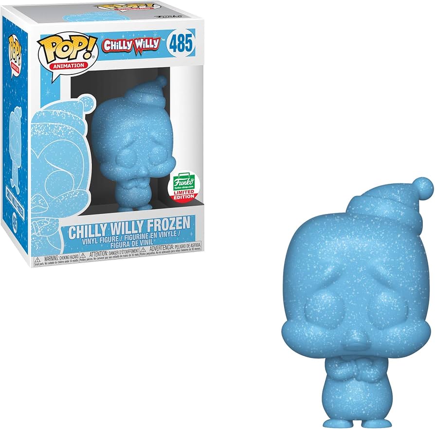 בובת פופ אנימציה: צ'ילי ווילי הקפוא Funko POP! Animation: Chilly Willy Frozen #485 Funko Shop Limited Edition