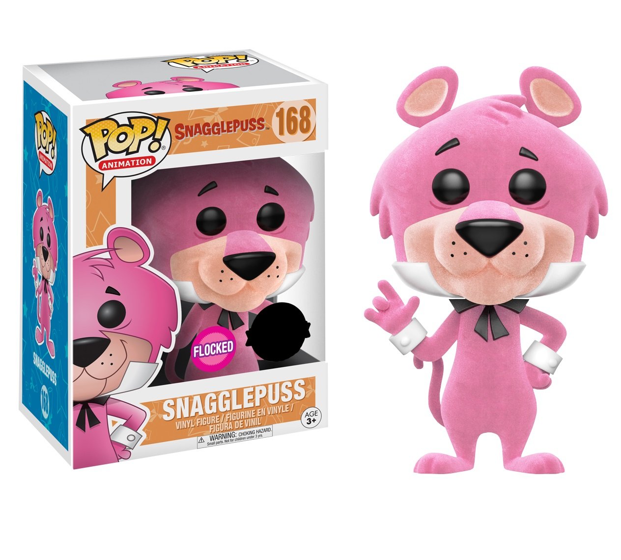 בובת פופ אנימציה: סנאגלפוס פרוותי Funko POP! Animation: Snagglepuss Flocked #168