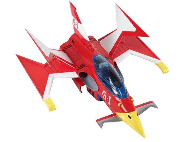 Gatchaman רכב G-2 Eagle Sharp עם קן הנשר בקנה מידה 1/24