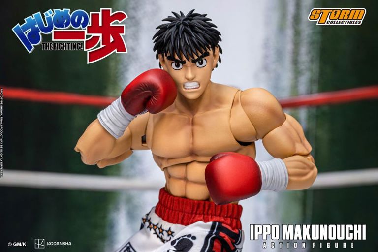 האג'ימה נו איפו אקשן פיגר איפו מקונוצ'י (Ippo Makunouchi) בקנה מידה 1/12