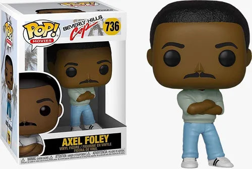 בובת פופ סרטים: שוטר מבוורלי הילס אקסל פולי Funko POP! Movies: Beverly Hills Cop Axel Foley #736