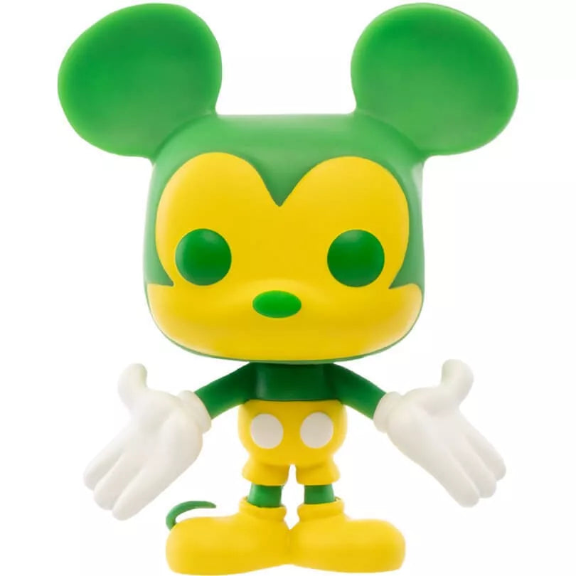 בובת פופ דיסני: מיקי מאוס Funko POP! Disney: Mickey The True Original 90 Years Mickey Mouse (Green & Yellow) #01 Funko Shop Limited Edition