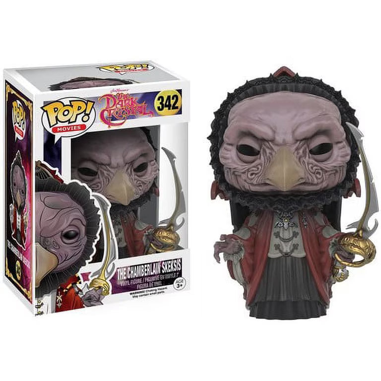 בובת פופ סרטים: הקריסטל האפל צ'מברלין סקקסיס Funko POP! Movies: THE DARK CRYSTAL The Chamberlain Skeksis #342