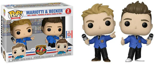 בובת פופ פאנקו: מריוטי ובקר מארז 2 דמויות Funko POP! Funko: Mariotti & Becker 2 Pack FunDays Limited Edition