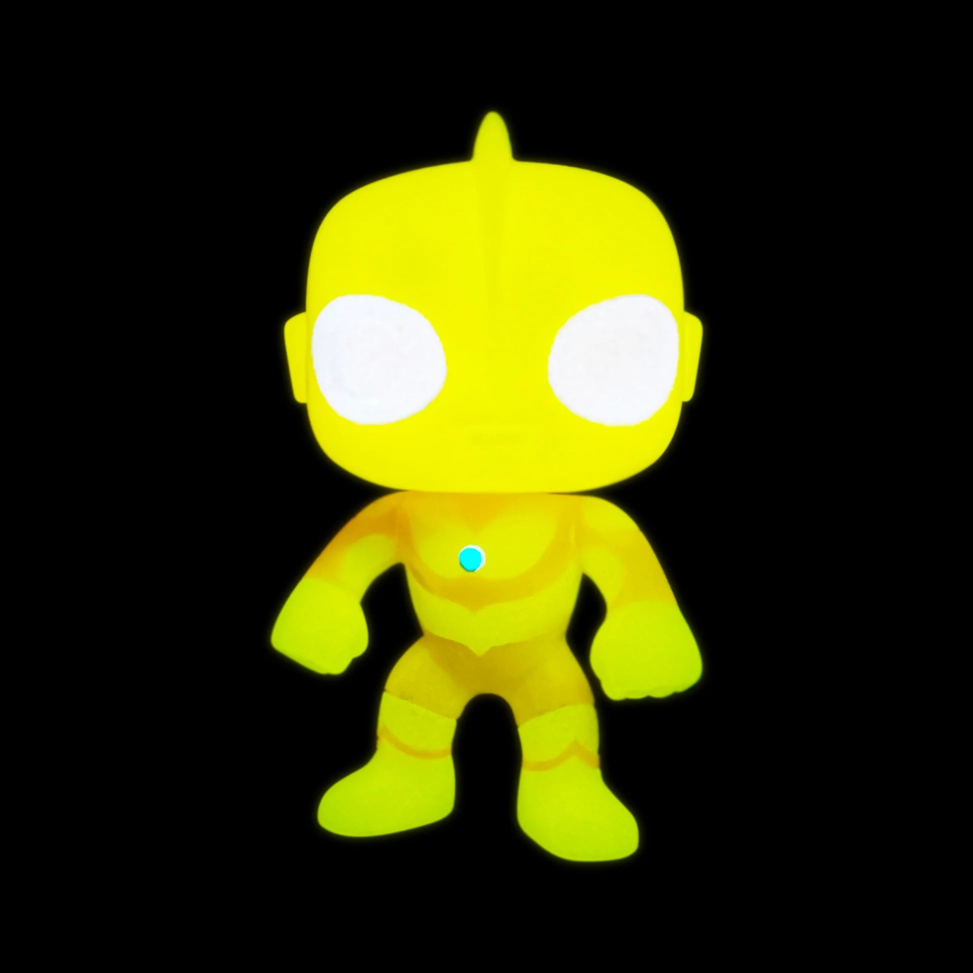 *אריזה פגומה*  בובת פופ טלוויזיה: אולטרמן Funko POP! TV: Ultraman #764 Glow in the Dark SDCC 2019 Toy Tokyo Exclusive