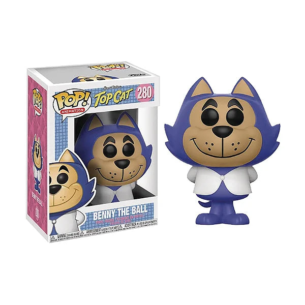 בובת פופ אנימציה: חתול בצמרת בני Funko POP! Animation: Top Cat Benny the Ball #280