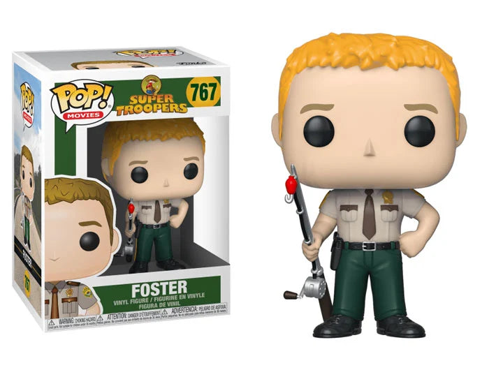 בובת פופ סרטים: המשטרה נפלה על הראש פוסטר Funko POP! Movies: Super Troopers Foster #767