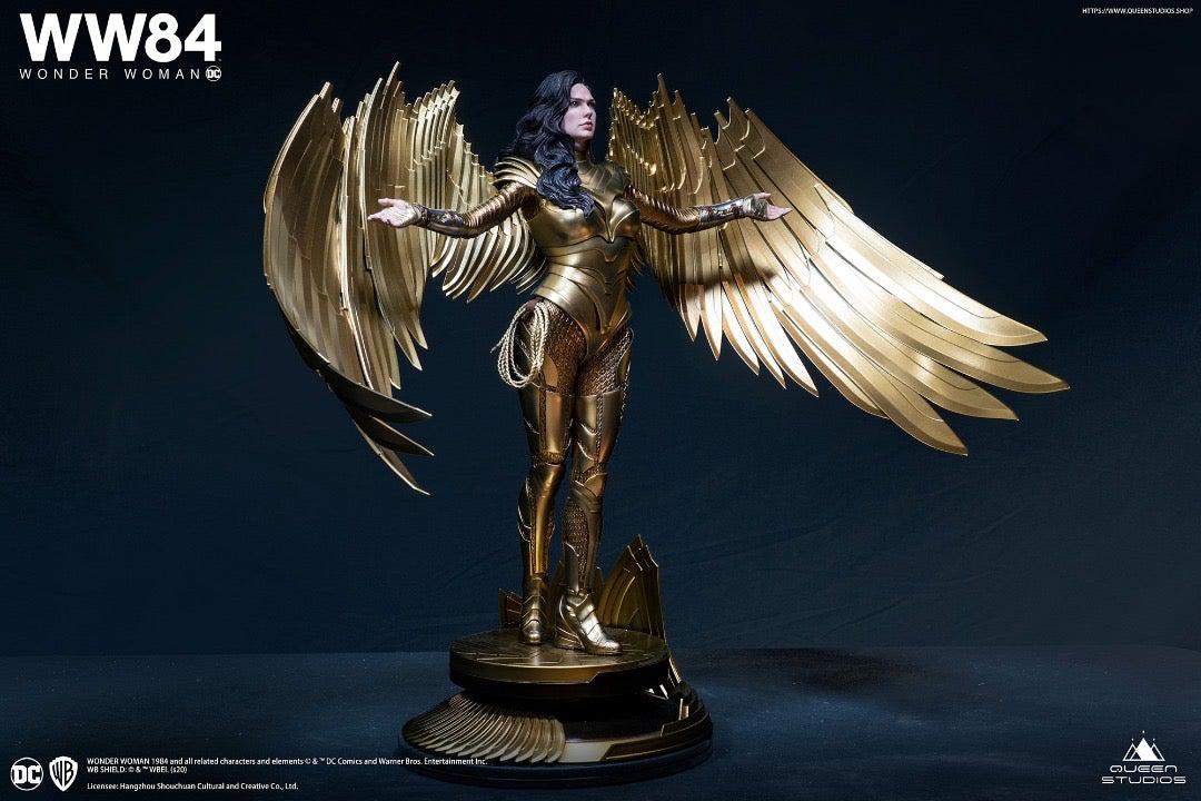 וונדר וומן פסל אקסלוסיבי מבית Queen Studios (Wonder Woman 1984 Golden Armor Edition)