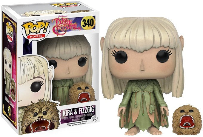 בובת פופ סרטים: הקריסטל האפל קירה ופיזגיג Funko POP! Movies: THE DARK CRYSTAL Kira & Fizzgig #340