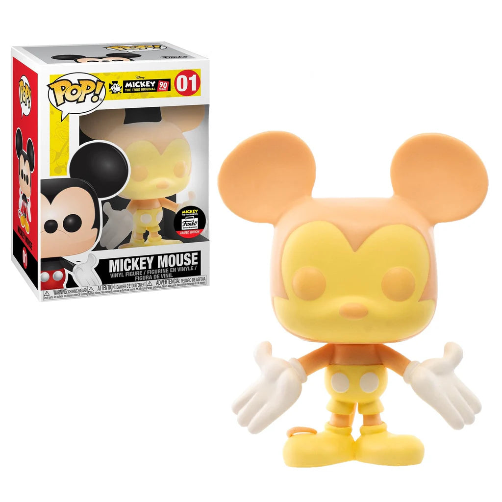 בובת פופ דיסני: מיקי מאוס Funko POP! Disney: Mickey Mouse (Peaches & Cream) #01 Funko Shop Limited Edition