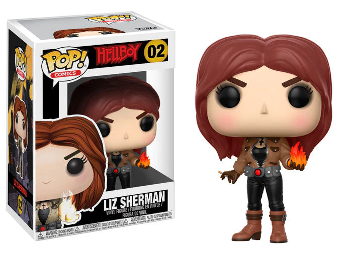 בובת פופ קומיקס: הלבוי ליז שרמן Funko POP! Comics: Hellboy Liz Sherman #02