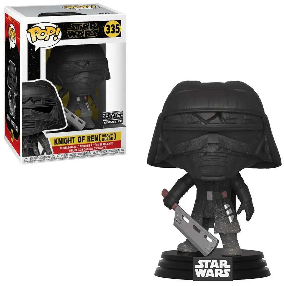 בובת פופ מלחמת הכוכבים: אביר רן עם להב כבד Funko POP! Star Wars: Knight of Ren (Heavy Blade) #335 FYE Exclusive