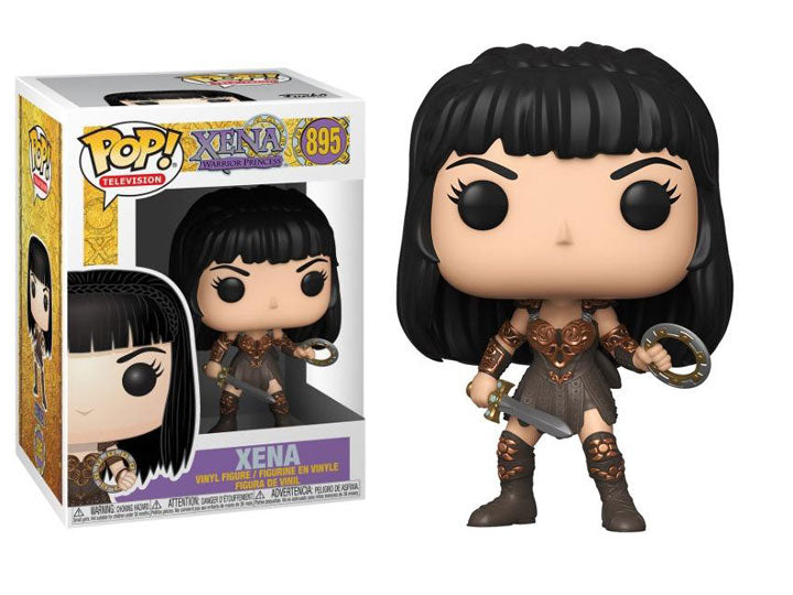 בובת פופ טלוויזיה: זינה הנסיכה הלוחמת זינה Funko Pop! Television: Xena: Warrior Princess Xena #895
