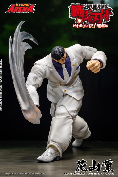 Baki Hanma: Son of Ogre אקשן פיגר קאורו הנאיאמה מסדרת Storm Arena בקנה מידה 1/12