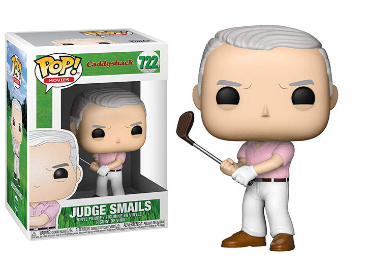 בובת פופ סרטים: מהומה במועדון השופט סמיילס Funko POP! Movies: Caddyshack Judge Smails #722