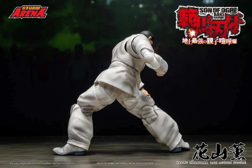 Baki Hanma: Son of Ogre אקשן פיגר קאורו הנאיאמה מסדרת Storm Arena בקנה מידה 1/12