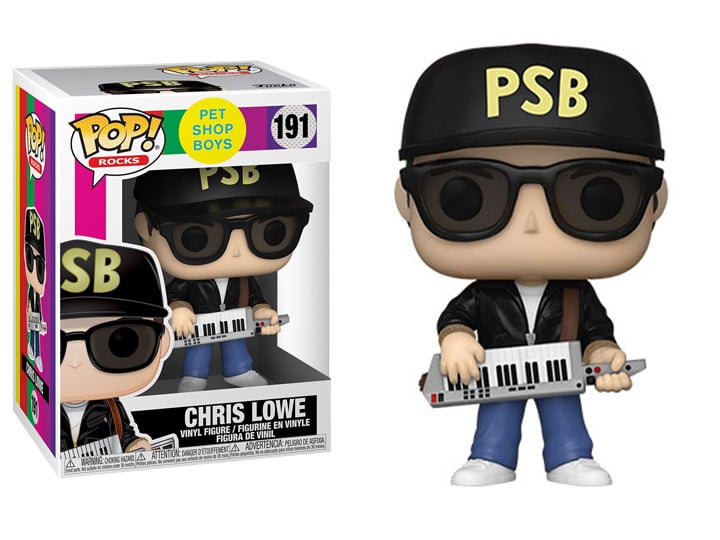 בובת פופ מוזיקה: פט שופ בויז כריס לואו Funko POP! Music: Pet Shop Boys Chris Lowe #191