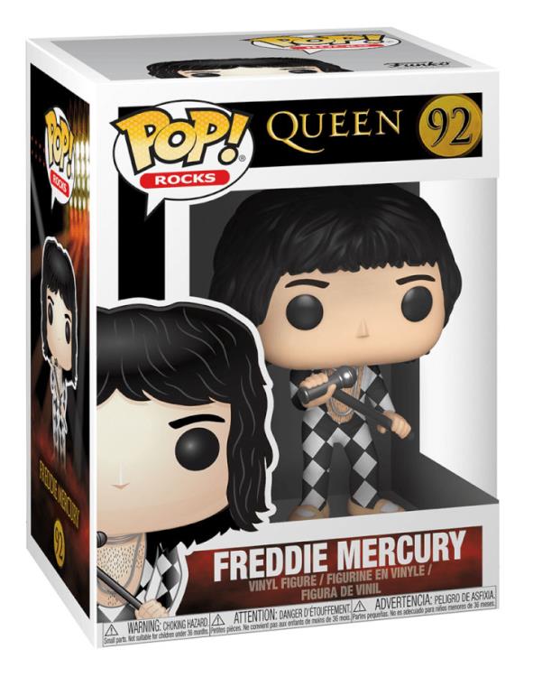 בובת פופ מוזיקה: קווין פרדי מרקיורי Funko POP! Rocks: Queen Freddie Mercury #92
