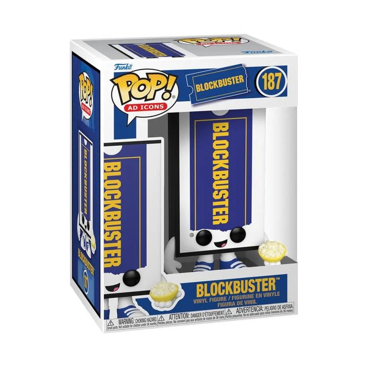 בובת פופ אייקוני פרסום: בלוקבאסטר Funko POP! Ad Icons: Blockbuster #187
