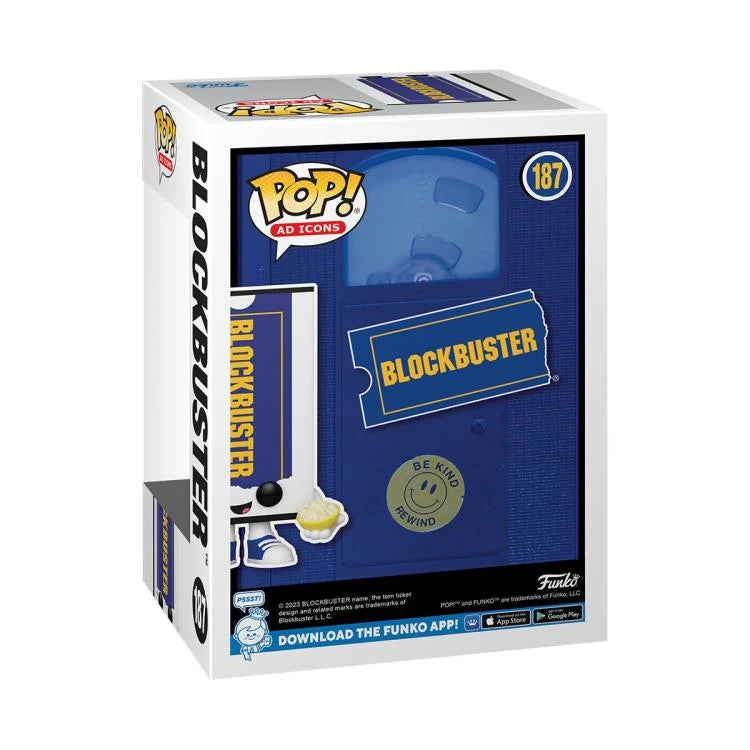בובת פופ אייקוני פרסום: בלוקבאסטר Funko POP! Ad Icons: Blockbuster #187