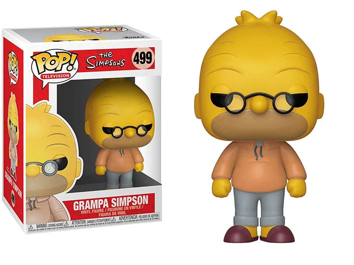 בובת פופ טלוויזיה: סבא סימפסון Funko POP! Television: The Simpsons Grampa Simpson #499