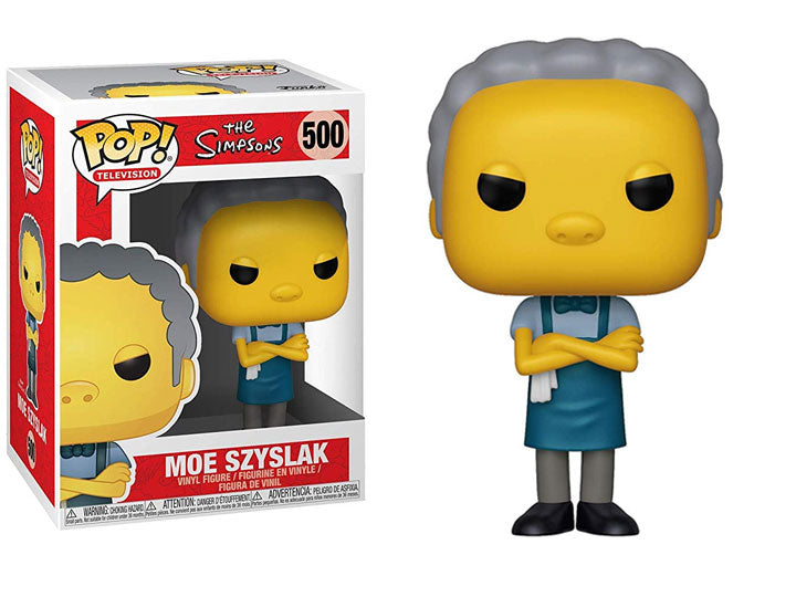 בובת פופ טלוויזיה: משפחת סימפסון מו סיזלאק Funko POP! Television: The Simpsons Moe Szyslak #500