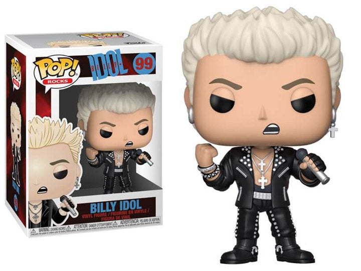 בובת פופ מוזיקה: בילי איידול Funko POP! Rocks: Billy Idol #99