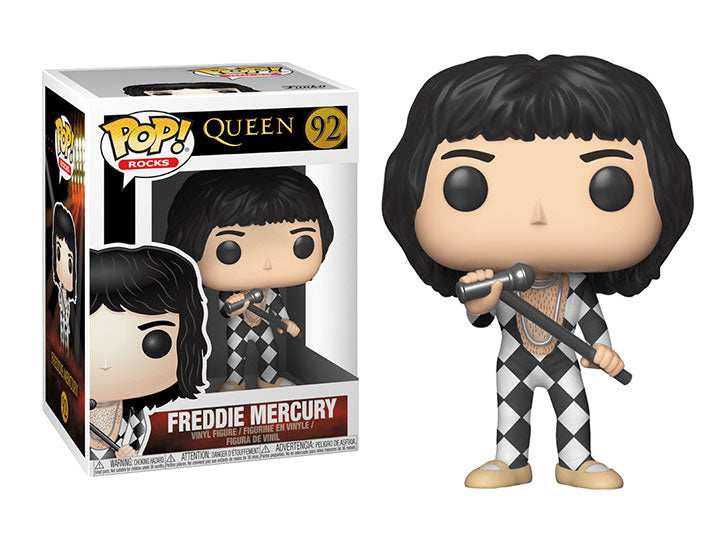 בובת פופ מוזיקה: קווין פרדי מרקיורי Funko POP! Rocks: Queen Freddie Mercury #92