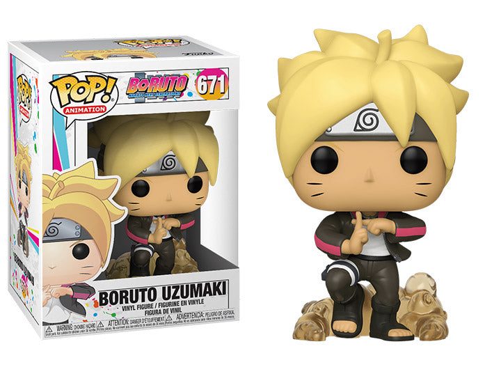 בובת פופ אנימציה: בורוטו: נארוטו הדור הבא בורוטו אוזומאקי Funko POP! Animation: Boruto: Naruto Next Generations Boruto Uzumaki #671