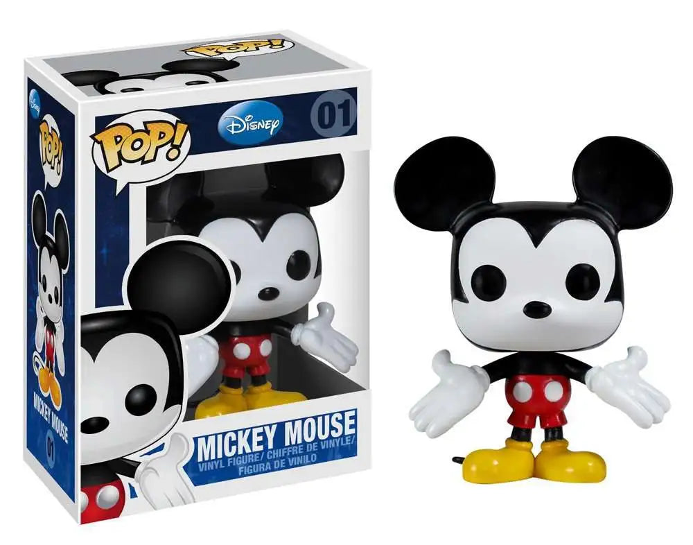 *אריזה פגומה*בובת פופ דיסני: מיקי מאוס Funko POP! Disney: Mickey Mouse #01