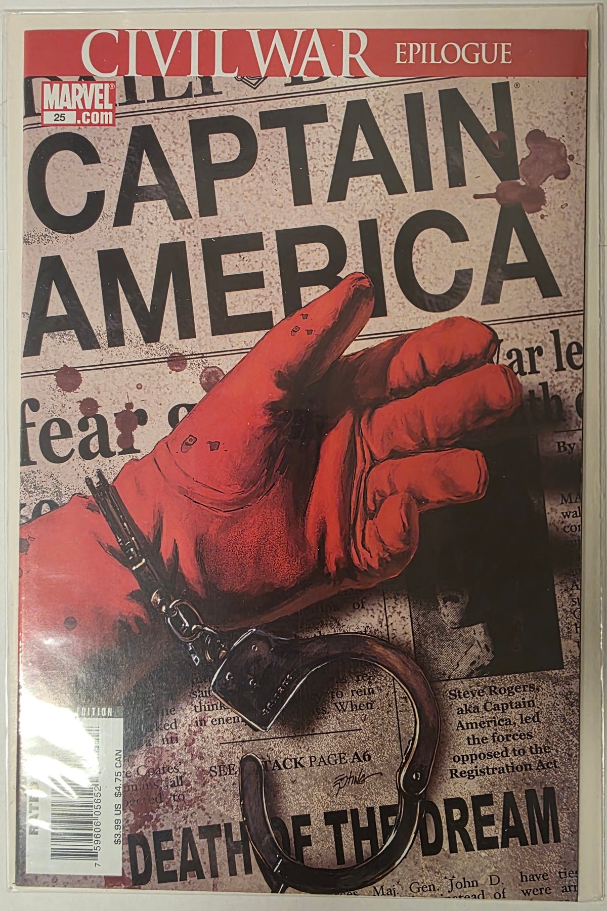 Captain America #25 Cover A (Epting)