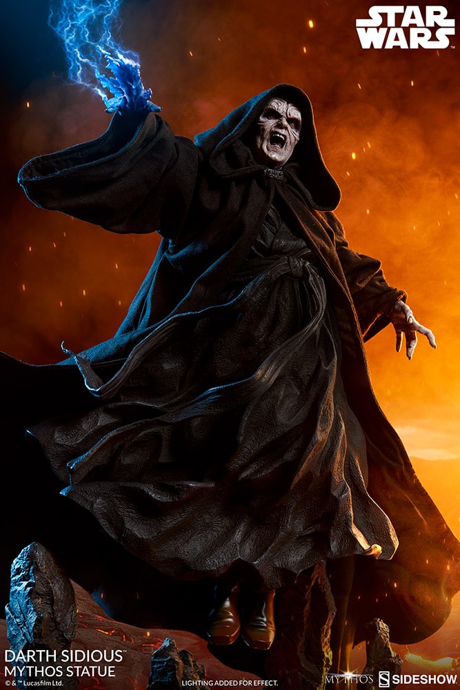 דארת’ סידיוס פסל מיתוס מבית Sideshow Collectibles (Darth Sidious Mythos)