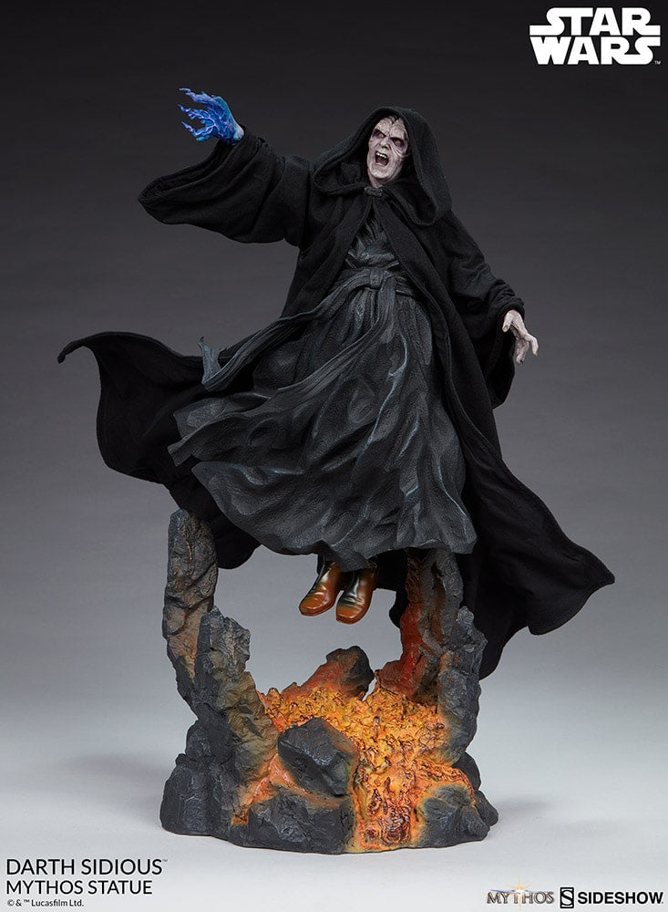 דארת’ סידיוס פסל מיתוס מבית Sideshow Collectibles (Darth Sidious Mythos)
