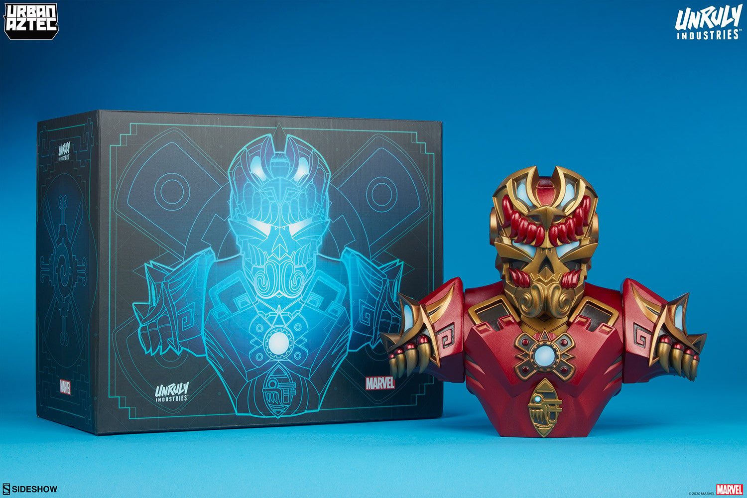 איירון מן פסל ארט טויס מבית Unruly Industries