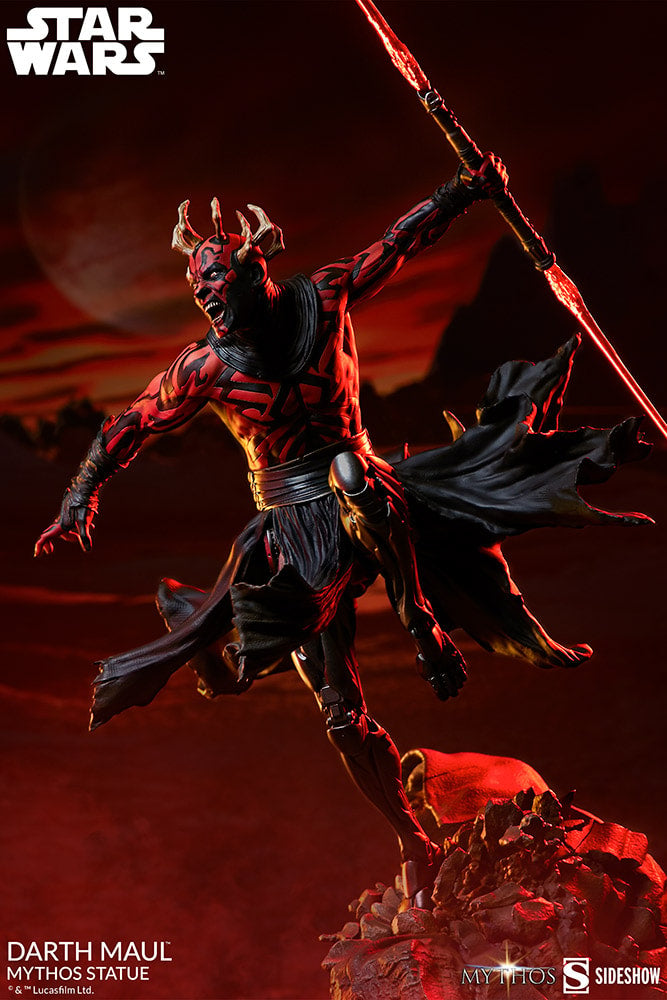 דארת' מול פסל מיתוס מבית Sideshow Collectibles (Darth Maul Mythos)