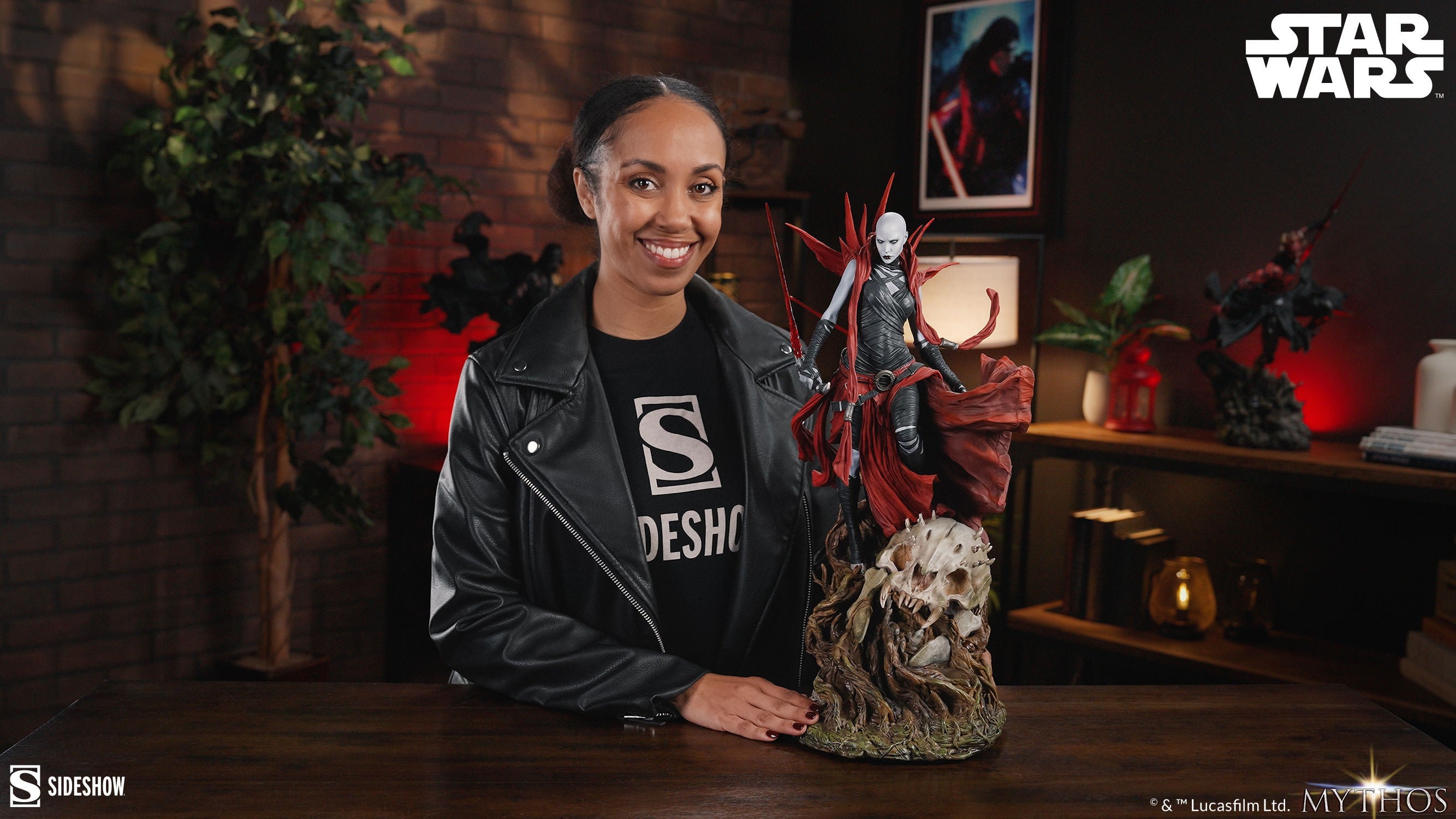 אסאז' וונטרס פסל מיתוס מבית Sideshow Collectibles (Asajj Ventress Mythos)